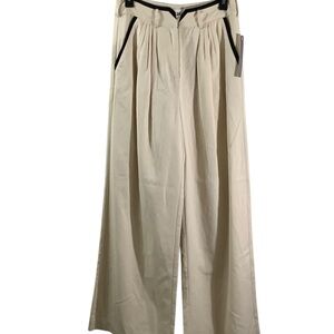 Anthropologie Sovere Neutral Trousers Pant Wide Leg